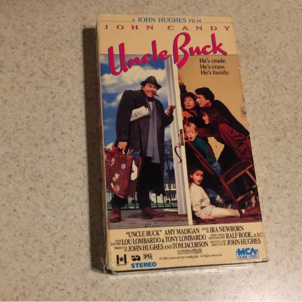 Uncle Buck VHS Tape tested and working movie